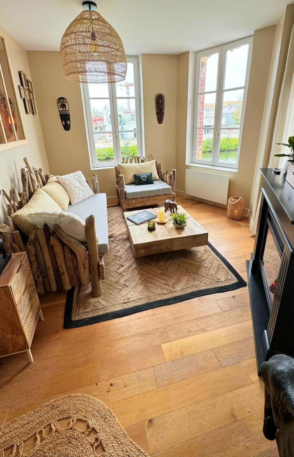 Duplex Safari Jusqu'A 4 Personnes, Spa, Cinema Et Lit Sous Les Arbres, Day Use, 10 Min Centre Амиен Екстериор снимка